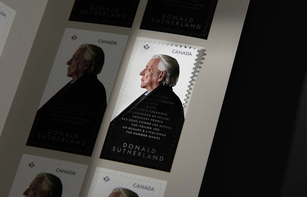 Donald Sutherland Stamp