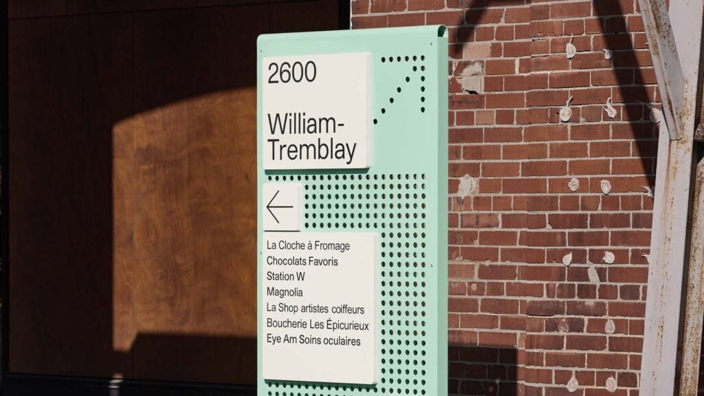 Technopôle Angus District Signage