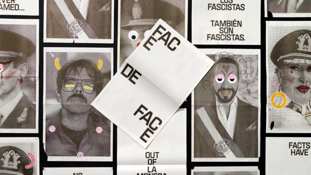 Face/Deface Newspaper