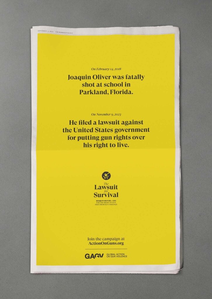 The Lawsuit for Survival