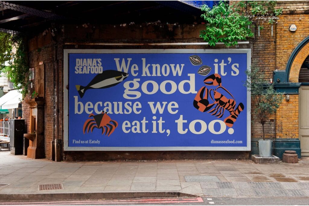 Diana's Seafood Brand Evolution