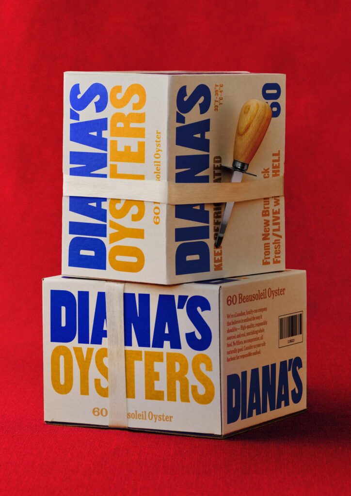 Diana's Seafood Packaging Family