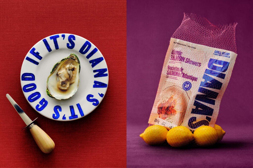 Diana's Seafood Packaging Family