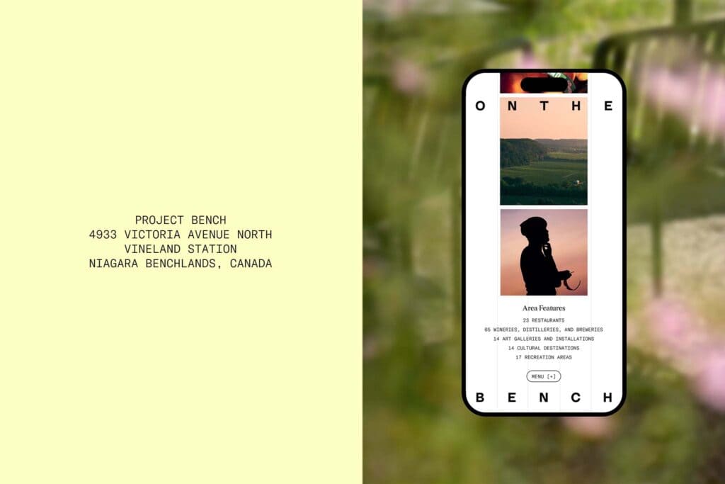 On the Bench – Design Program