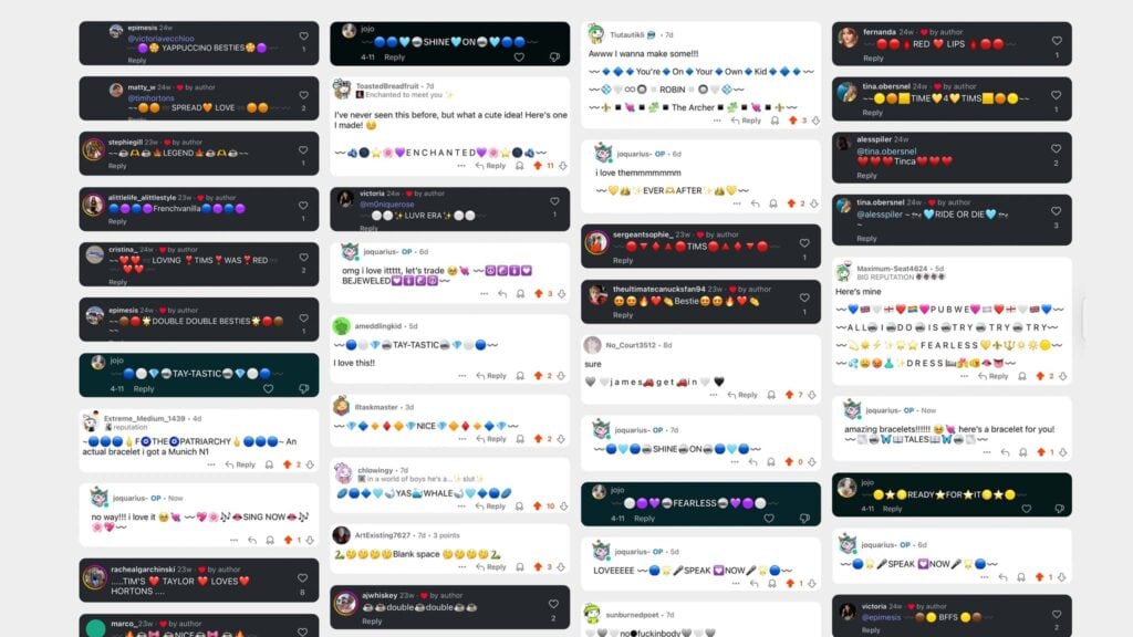 Tim Hortons Emoji Bracelets