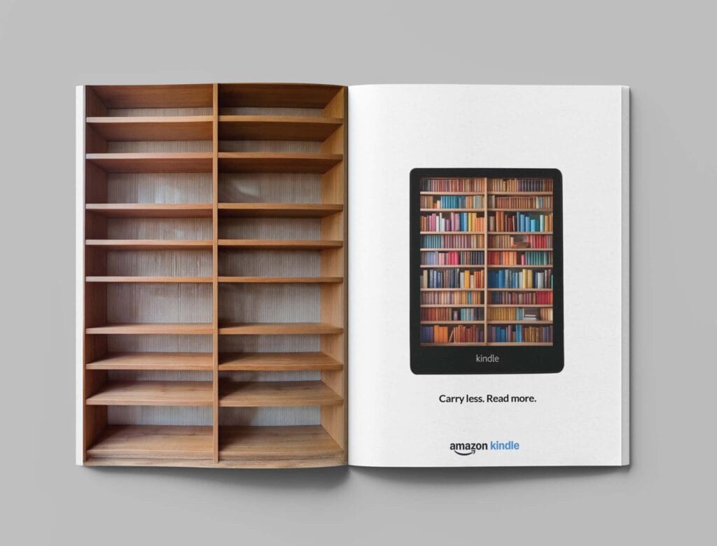 Kindle: Carry your bookshelf