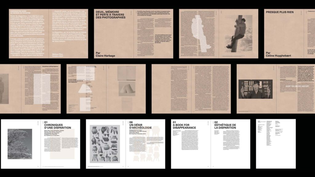 Magazine Image : Disparition