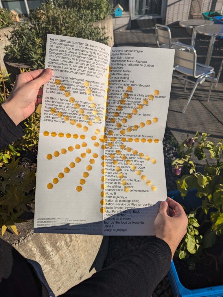 Dépliant Cinéma Le Château