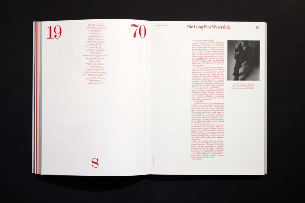 Archive/Recollection: 75 years of the Advertising and Design Club of Canada