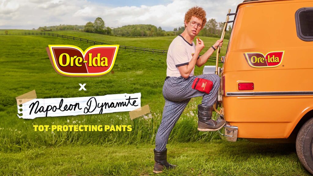 Napoleon Dynamite x Ore-Ida: Tot-Protecting Pants