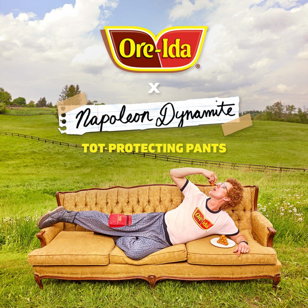 Napoleon Dynamite x Ore-Ida: Tot-Protecting Pants