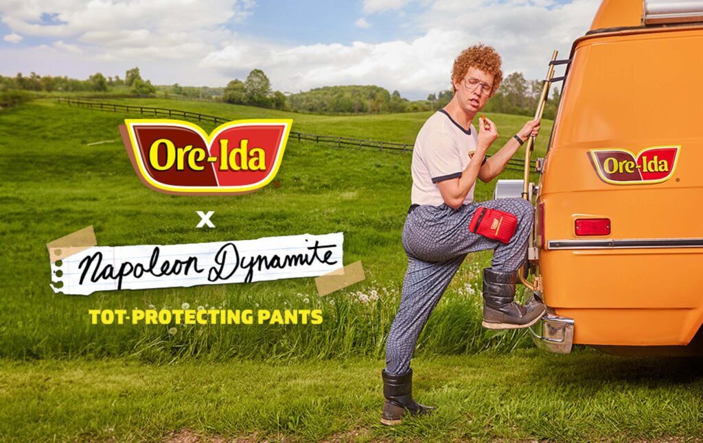 Napoleon Dynamite x Ore-Ida: Tot-Protecting Pants