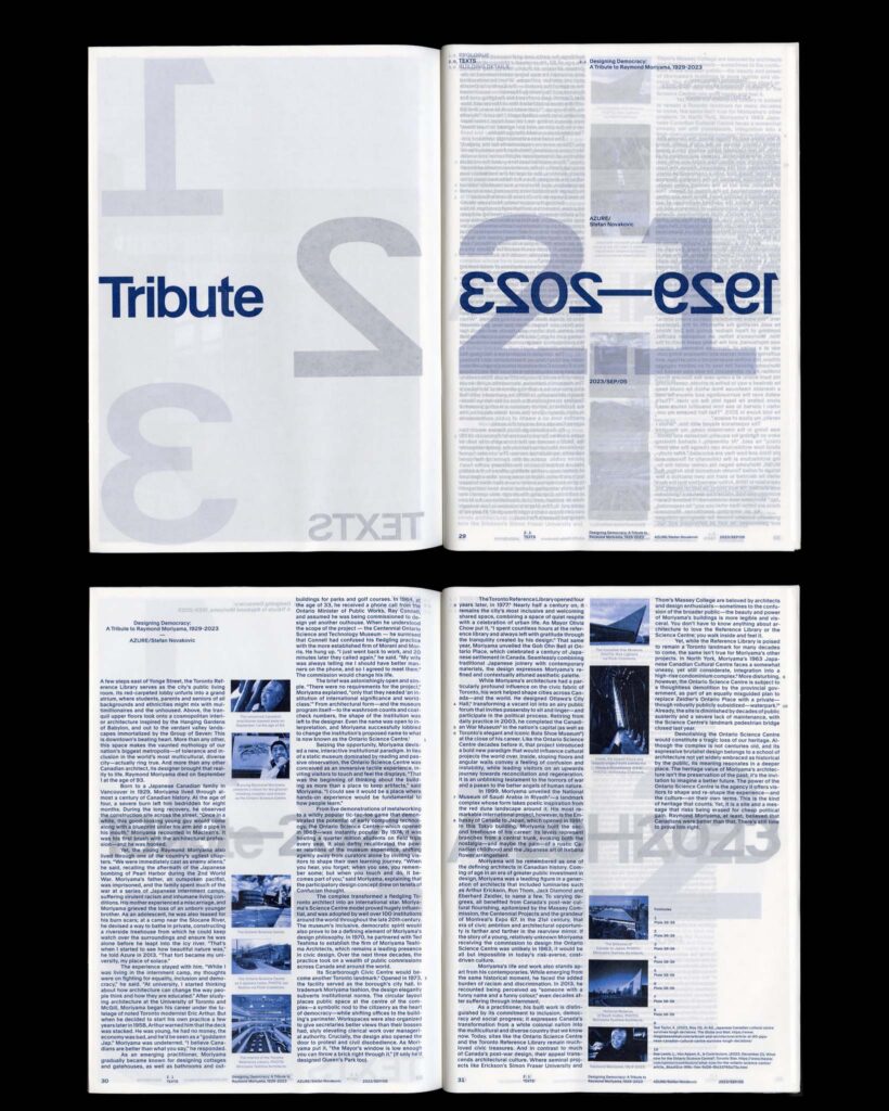 Draft / Craft: The Toronto Reference Library Construction Archive