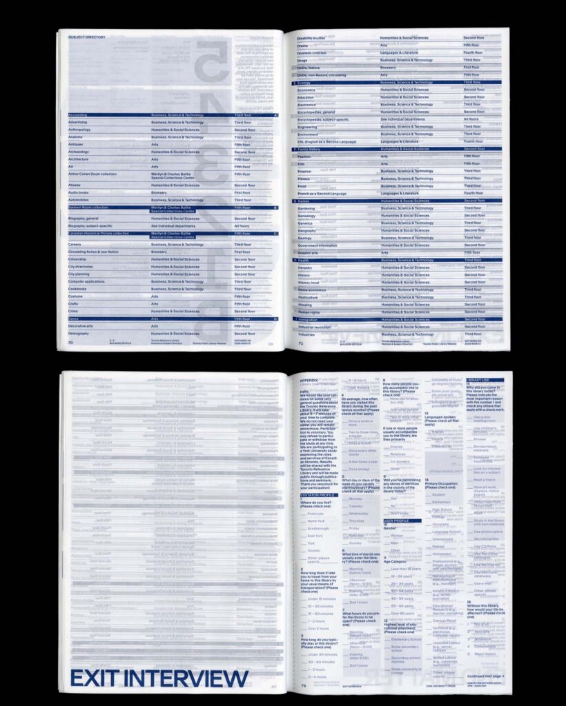 Draft / Craft: The Toronto Reference Library Construction Archive