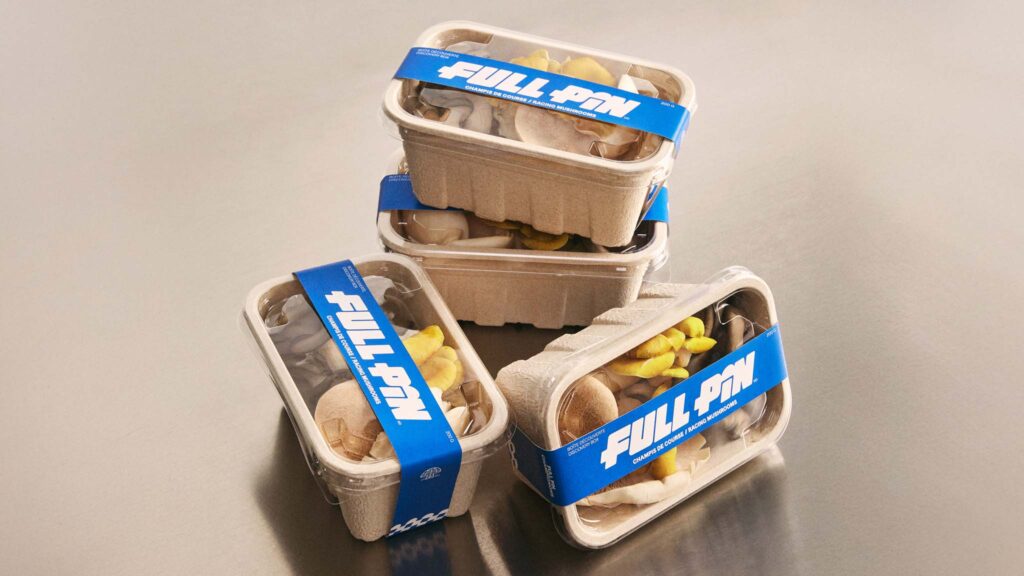 Full Pin Gourmet Mushrooms Rebrand