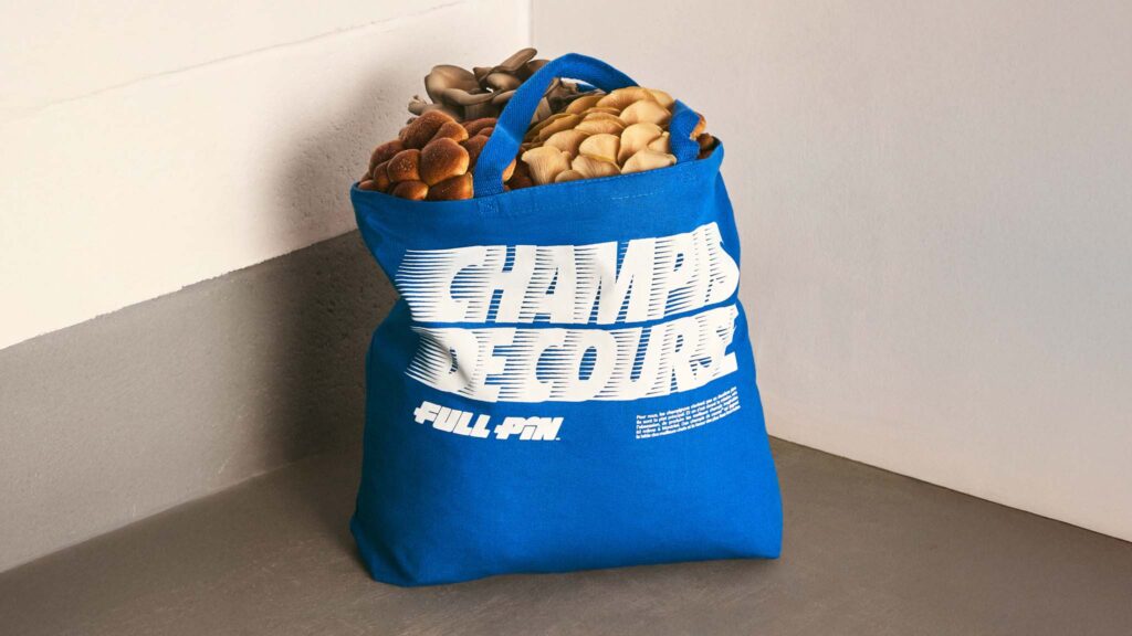 Full Pin Gourmet Mushrooms Rebrand