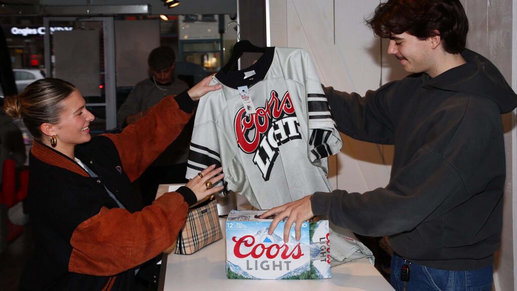 Coors Light Consigne Vintage