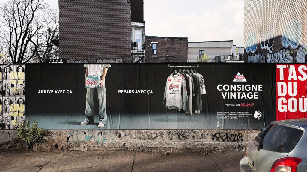 Coors Light Consigne Vintage