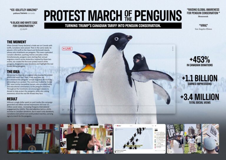 Protest March Of The Penguins