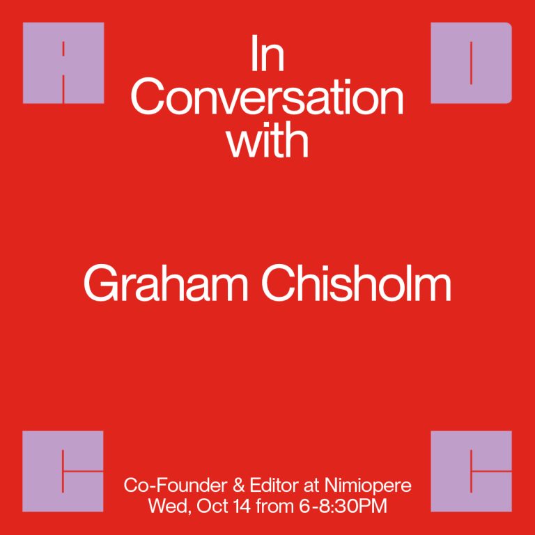 In Conversation with 
Graham Chisholm